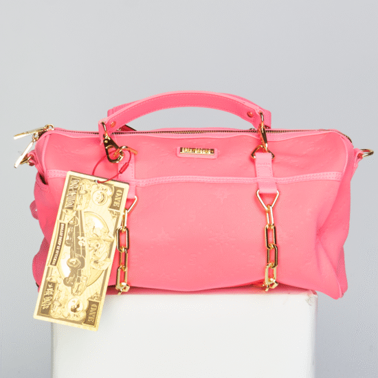 Sprayground Bag - Pink Puffy Mini Duffel - Pink - D5310